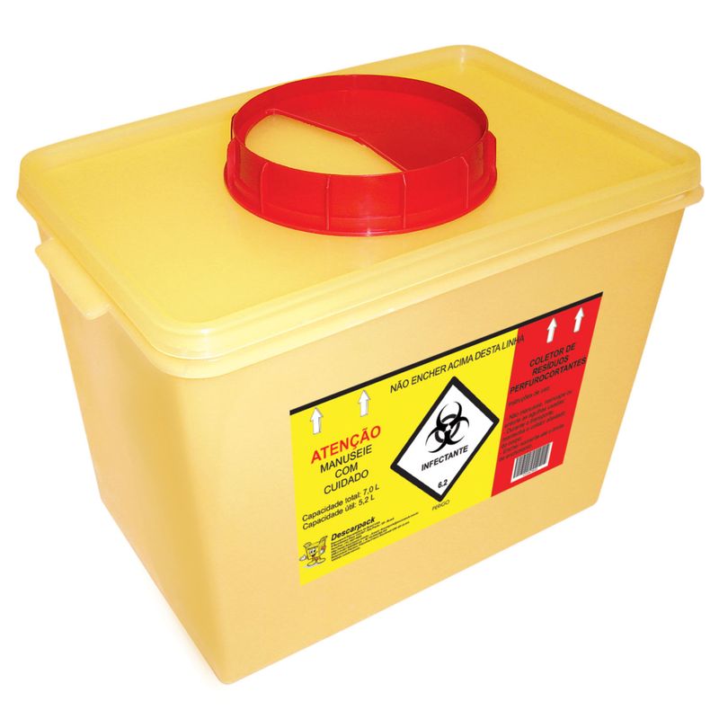Coletor-de-Residuos-Perfurocortantes-Rigido-07-Litros-Amarelo-Descarpack