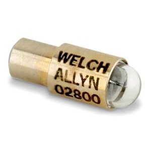 Lâmpada Incandescente 2,5V 02800-U para Oftalmoscópio Welch Allyn