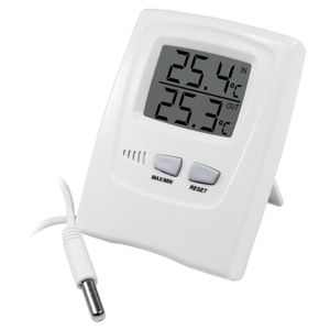 Termômetro Digital Temperatura Interna-Externa e Máxima-Mínima Incoterm