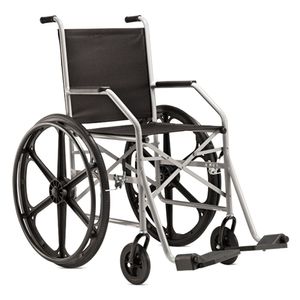 Cadeira de Rodas 90 kg Nylon Pneu Inflável 1009 Jaguaribe