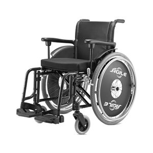 Cadeira de Rodas de Alumínio 120 kg Pneu Inflável Ágile Jaguaribe