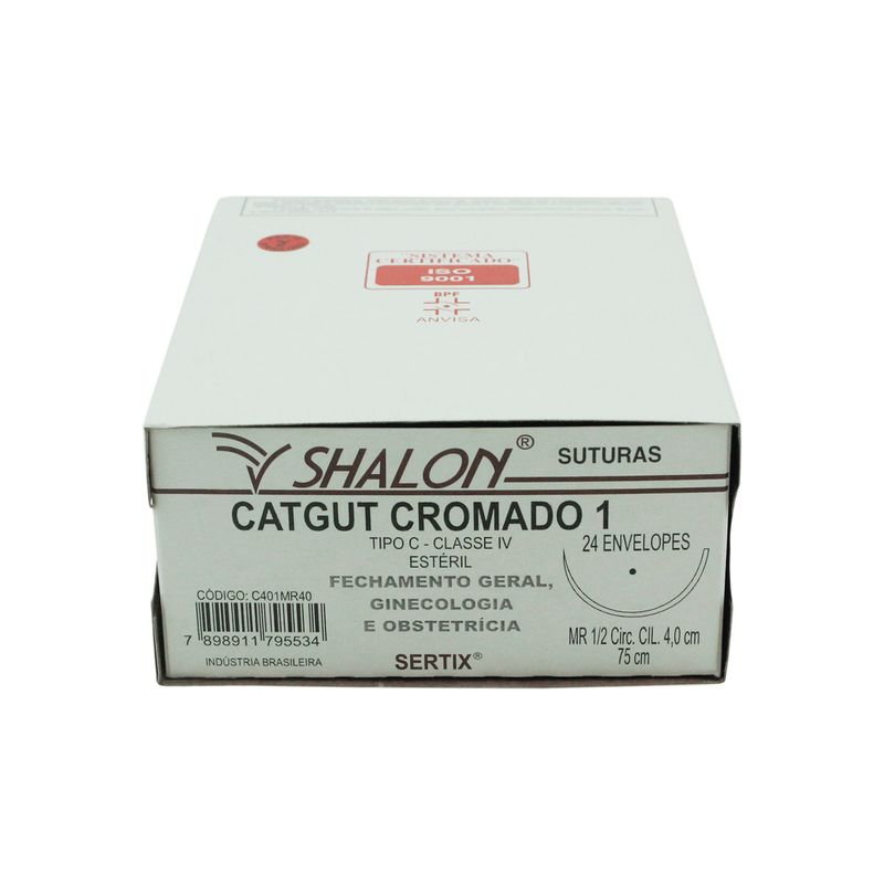 Fio-para-Sutura-Shalon-CatGut-Cromado-1-Com-Agulha-Cilindrica-de-40cm-e-12_2