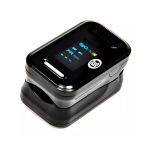 Oxímetro de Pulso Portátil Monitor de Dedo YK-80B Preto BIC