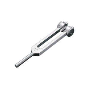 Diapasão Médico 256 CPS com Fixador Prata MD