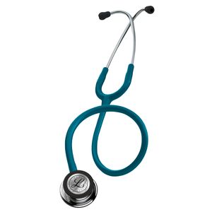 ***Estetoscópio Littmann Classic III 5874 Azul Caribe Espelhado e Laranja 3M
