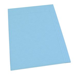 Babador Impermeável Azul com 100un. Hospflex