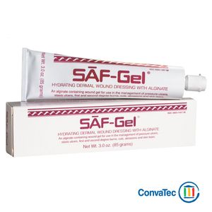 Gel Cicatrizante com Alginato de Cálcio e Sódio SAF-GEL 85g Convatec