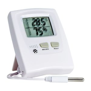 Termo-Higrômetro Digital Temperatura Interna-Externa Máxima-Mínima e Umidade Interna Incoterm