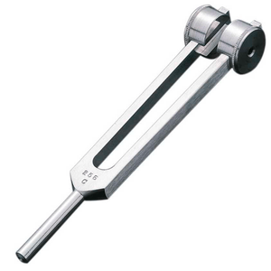 Diapasão Médico 256 CPS com Fixador Prata BIC