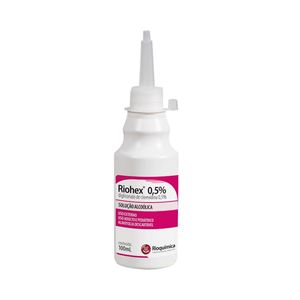 Riohex 0,5% Solução Alcoólica Tópica Antisséptica 100ml Almotolia Rioquímica