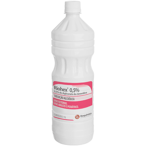 Riohex 0,5% Solução Alcoólica Tópica Antisséptica 1L Rioquímica