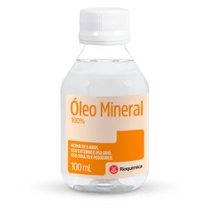 Óleo Mineral 100ml Rioquímica