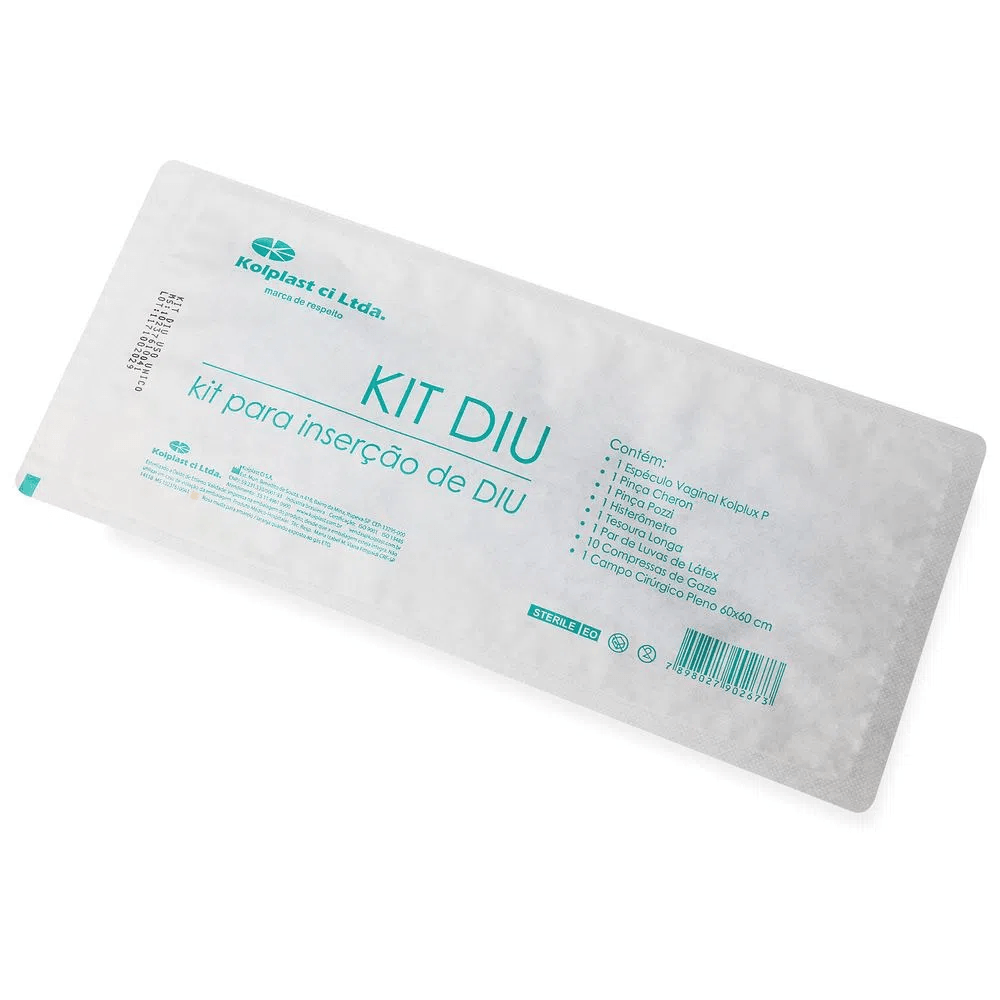 Kit para Inserção de DIU Estéril Descartável Kolplast