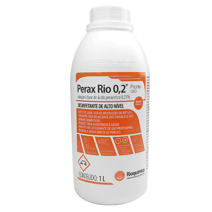 Desinfetante Perax Rio 0,2% Alto Nível 1L Rioquímica