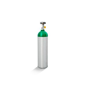 Cilindro de Alumínio 2.9L para Oxigênio Medicinal Vazio Gaslive