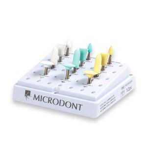 Kit de Polimento de Resina Completo 12un. pontas Microdont