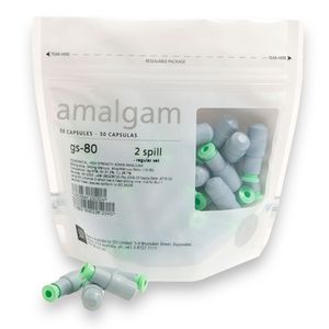 Amálgama Gs 80 2P Reg 500un. SDI
