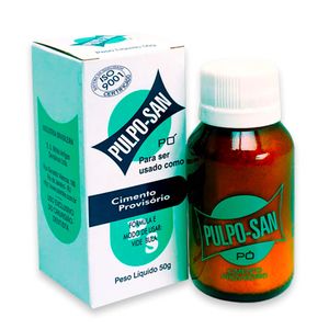 Cimento Provisório Pulpo-San Pó com 50g Ss White