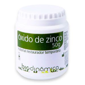 Óxido De Zinco Pó 50g Biodinâmica