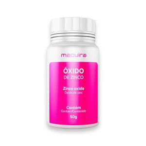 Óxido De Zinco 50g Maquira