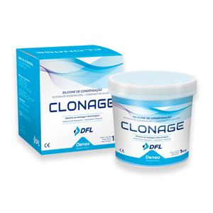 Silicone De Condensação Clonage Denso 1 Kg Nova DFL