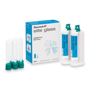 Silicone De Adição Elite Glass 2X50ml Zhermack