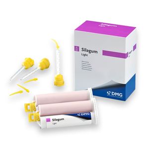 Silagum Light AM Refil 2 cartuchos 50ml + 12 pontas amarela + 12 Intra Oral DMG