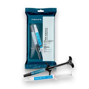 Adesivo Fix Ortodôntico 1 seringa 4g + Ácido 37% 2,5ml Maquira