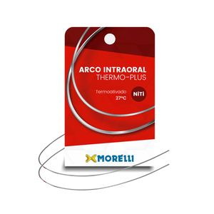 50.71.204 Arco Intraoral Thermo-Plus Médio Niti Quadrado 0,40x0,40mm (.016"X.016")