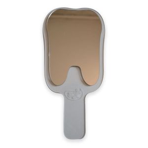 Espelho de Mão Dente Branco Agir