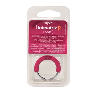 Unimatrix R Grampo Soft Rosa 1 Grampo + 4 Protetores TDV