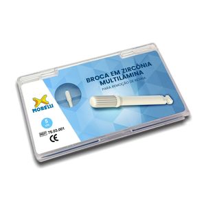 Broca em Zircônia Multilâmina para Remoção de Resina Morelli