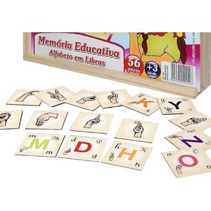 Jogo da Memória Alfabeto em Libras