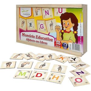 Jogo da Memória Alfabeto em Libras