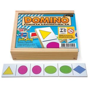 Dominó Formas Geométricas 28 Peças