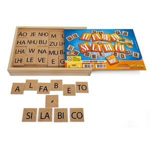Alfabeto Silábico 156 Peças