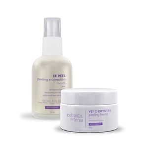 Kit Esfoliação Enzimática com Vitamina C