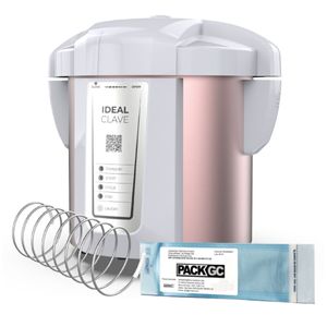 Autoclave Idealclave 8L Rosa Gold com Separador
