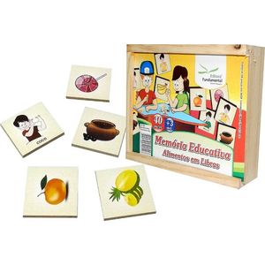 Jogo da Memória Alimentos em Libras