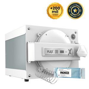 Autoclave Flex 30L Branco com Separador