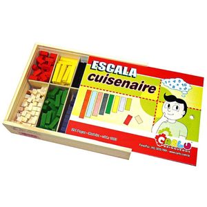 Escala Cuisenaire Individual 294 Peças