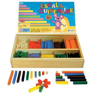 Escala Cuisenaire Completa 294 Peças