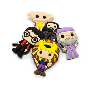 Pins Bottons para Crocs Harry Potter com 5un.