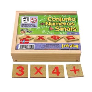 Números e Sinais 40 Peças