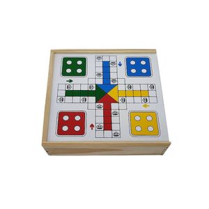Jogo da Velha, Damas, Trilha, Ludo e Xadrez 5 em 1