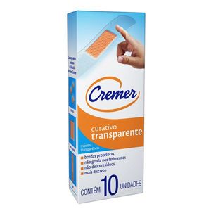 Curativo Transparente 10un. Cremer