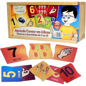 Jogo em Libras Aprenda a contar 1 ao 10