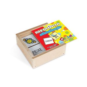 Jogo da Memória Alfabetização 40 Peças