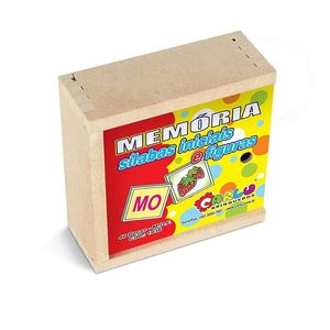 Jogo da Memória Sílabas Iniciais e Figuras 40 Peças