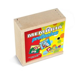 Jogo da Memória Profissões 40 Peças